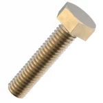 M3 x 8 Brass Hex (x10)