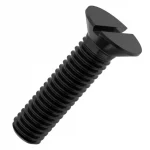 M3 x 30 steel countersunk slotted(x10)